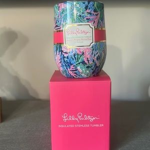 Lilly Pulitzer stainless steel tumbler